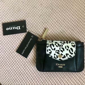 ❌SOLD❌ NWT! Dune London Leopard Leather Pouch